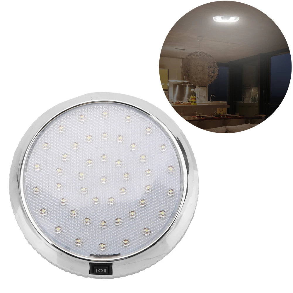 

Reading Lamp White light 46LED 12V Car Dome Roof Ceiling Interior Light