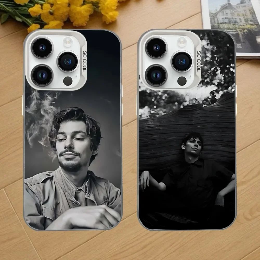 

Actor D-Devon Bosticks Phone Case For iPhone 16,15,14,13,12,11,Mini,Pro,SE,MAX White Matte Shockproof Cover