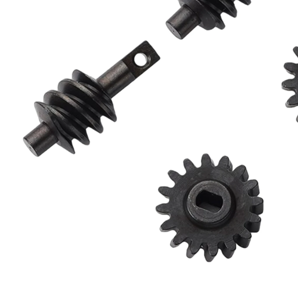 Overdrive Underdrive Worm Ou.com Axle Steel Gears, Axial SCX24 RC Inoler Car Upgrade Parts, 16T