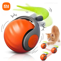 Xiaomi Interactive Cat Toys Ball Automatic Small Tail Rolling Ball USB Rechargeable Portable Pet Toys for Teaser and Training