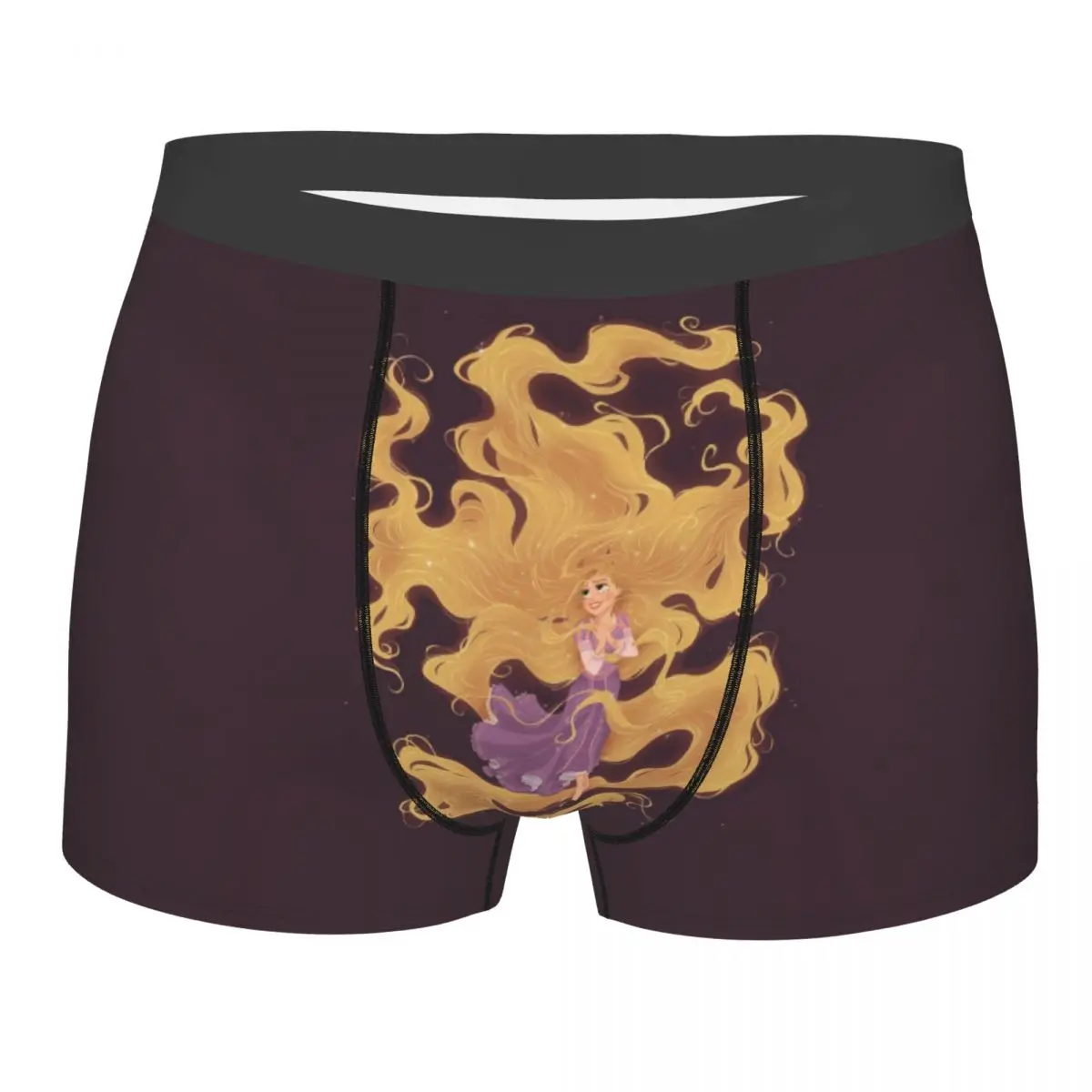 

Custom Princess Tangled Boxer Shorts For Men 3D Print Cartoon Funny Underwear Panties Briefs Breathable Underpants