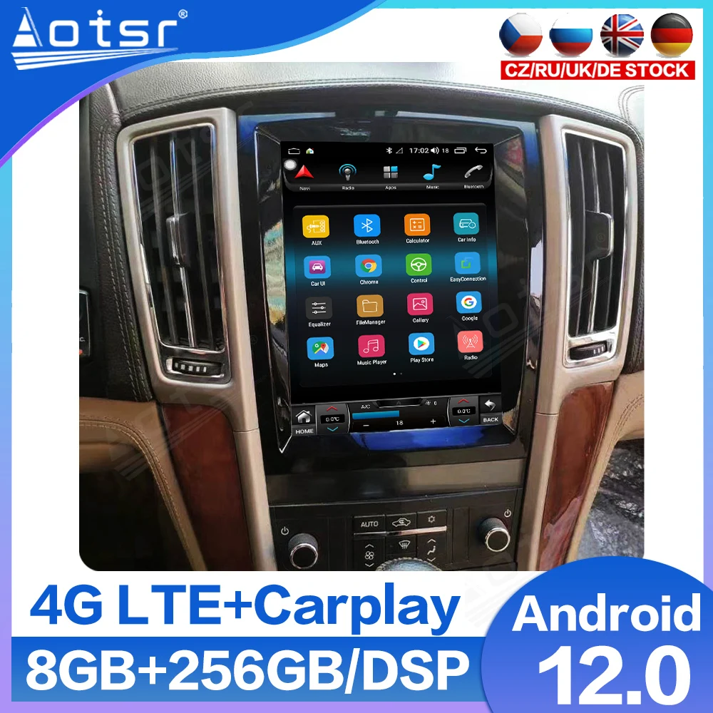 

6GB+128GB Car Radio For Cadillac Escalade SLS Car Audio Multimedia DVD Player GPS Navigation Android 10 Touch Screen Stereo Unit