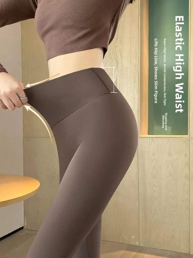 ارتفاع الخصر Fitn اليوغا arkskin السراويل النسائية ضيقة بوت الخريف موسم ممارسة بنطلون