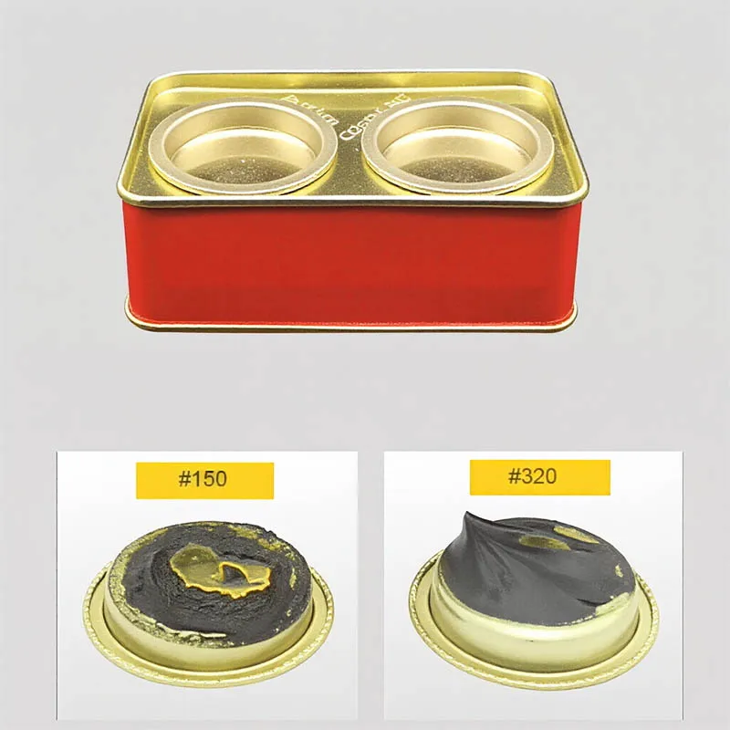 Iron Box Grinding Paste Engine Valve Lapping Compound Coarse Fine Carborundum Polishing Sand 80 180 150 320 for Motorcycle Car