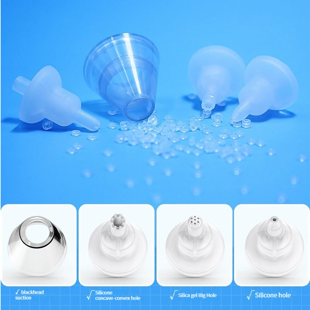 Baby Electric Nasal Aspirator Nose Suction Device with Food Grade Silicone Mouthpiece 3 Suction Modes and Soothing Music