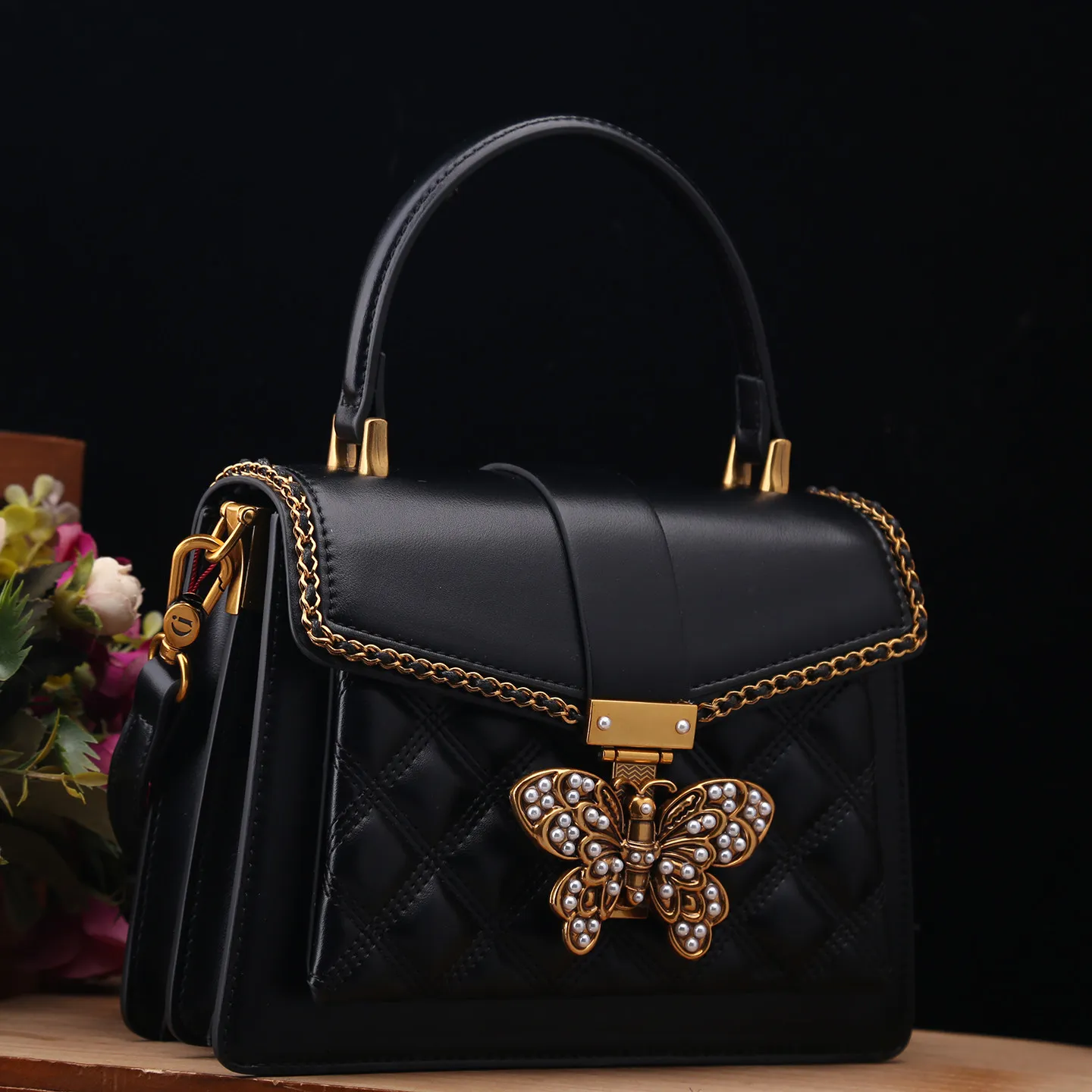 

Женская сумка. Новинка 2024. Маленькая квадратная сумка. Женская черная сумка через плечо. Высококачественная сумка.