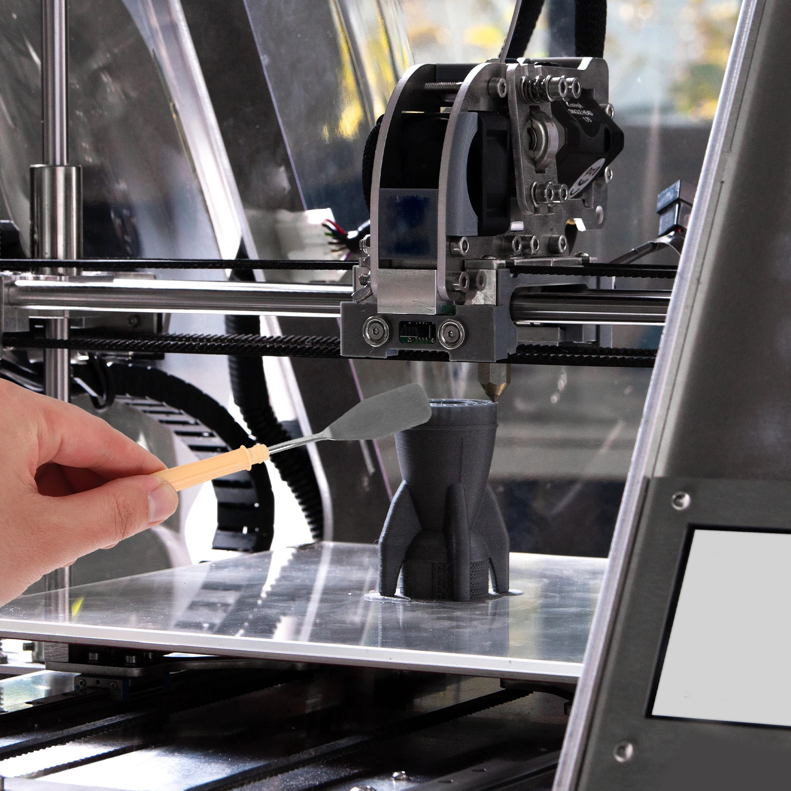 2pcs Printing Pen Shovel Tool For 3D Printer Maintenance Cleaning Portable 3D Printing Accessories Kit Spatula