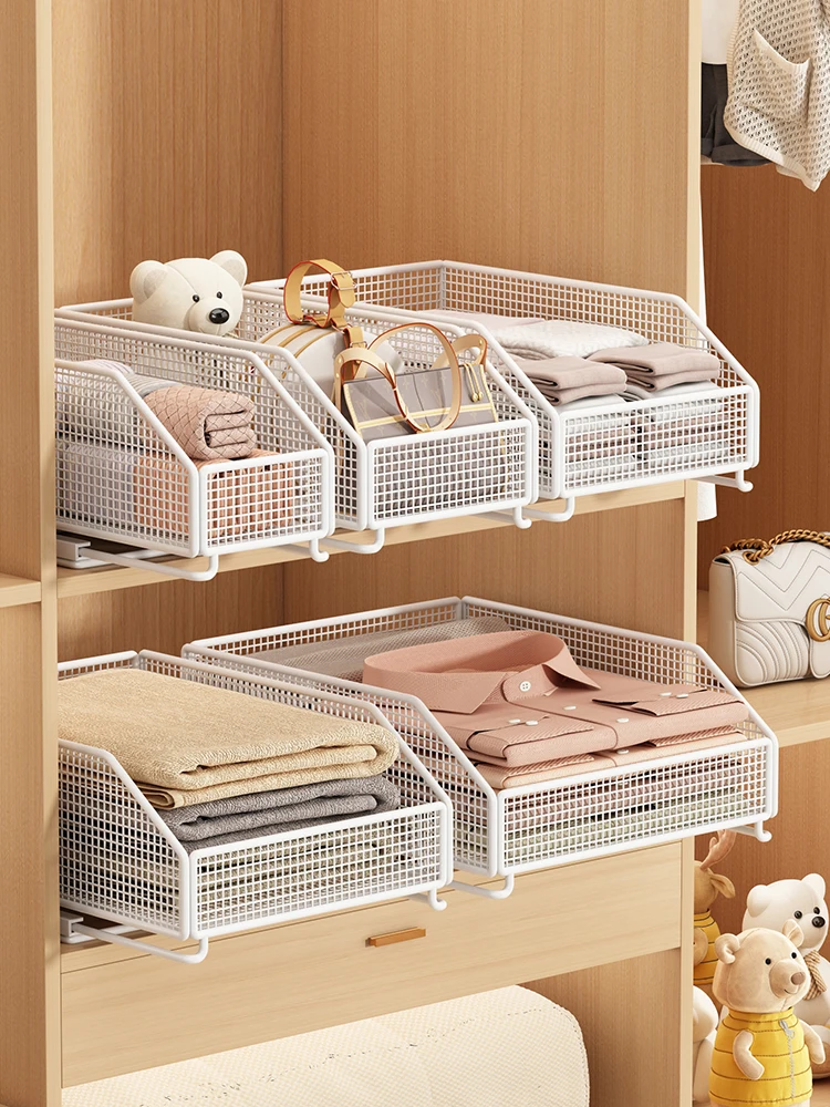 pull-out-drawer-style-storage-basket-for-wardrobe-large-capacity-clothes-organizer-rack-under-shelf-hanging-basket