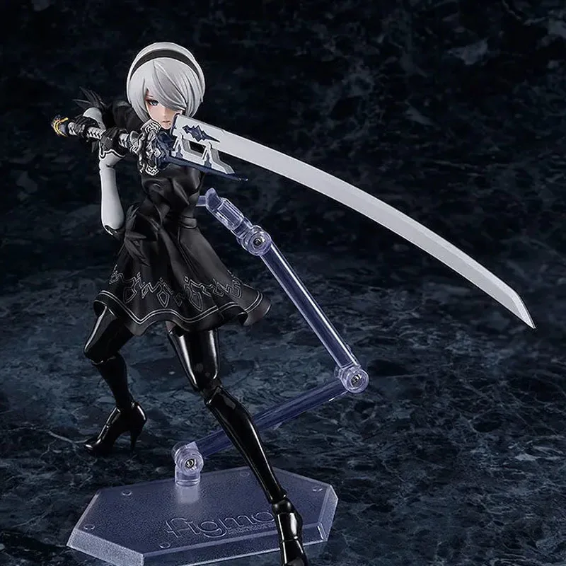 Nier Automata Anime Character Figure Collectible Model Doll Desktop Display Ornament Exquisite Game Themed Statue Trendy Present view 4