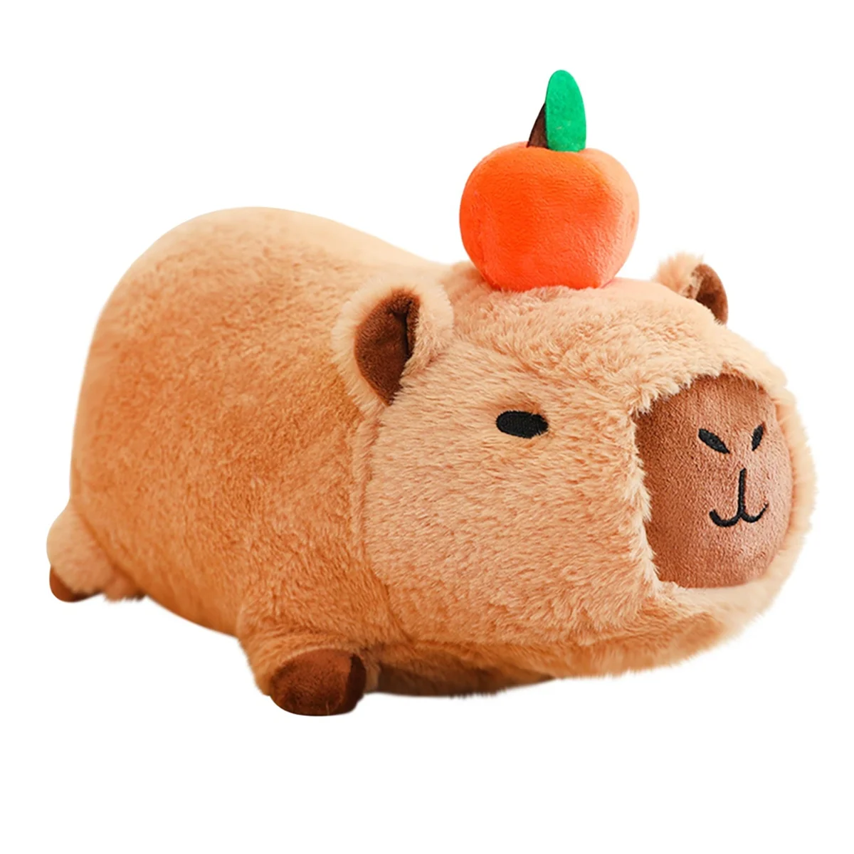 Cute Kabibala Plush Toy with Orange Headdress Soft Kabibala Plush Animal Doll Pillow It'S the Perfect Hug Gift.N03R