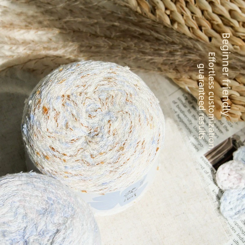 Modal Blended YarnSoft Breathable Cool Touch Yarn,Crochet Hat Scarf DIY Craft,Skin Friendly Lightweight Weaving Yarn Beginner