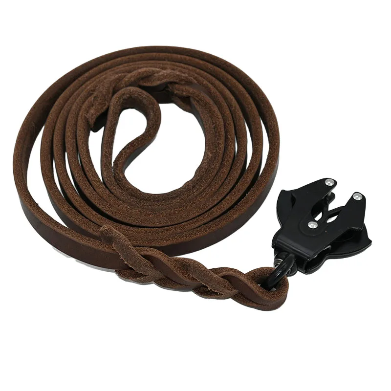 Braided Dog Leash Leather Real Leather dog leashes for large dogs Genuine Leather leash dog lead leather big dog leash Training