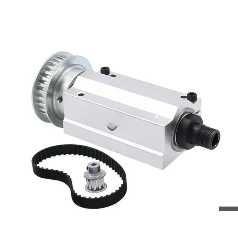 

Suitable for M14x1mm M14 thread spindle shaft pulley bearing DIY woodworking lathe tool head holder