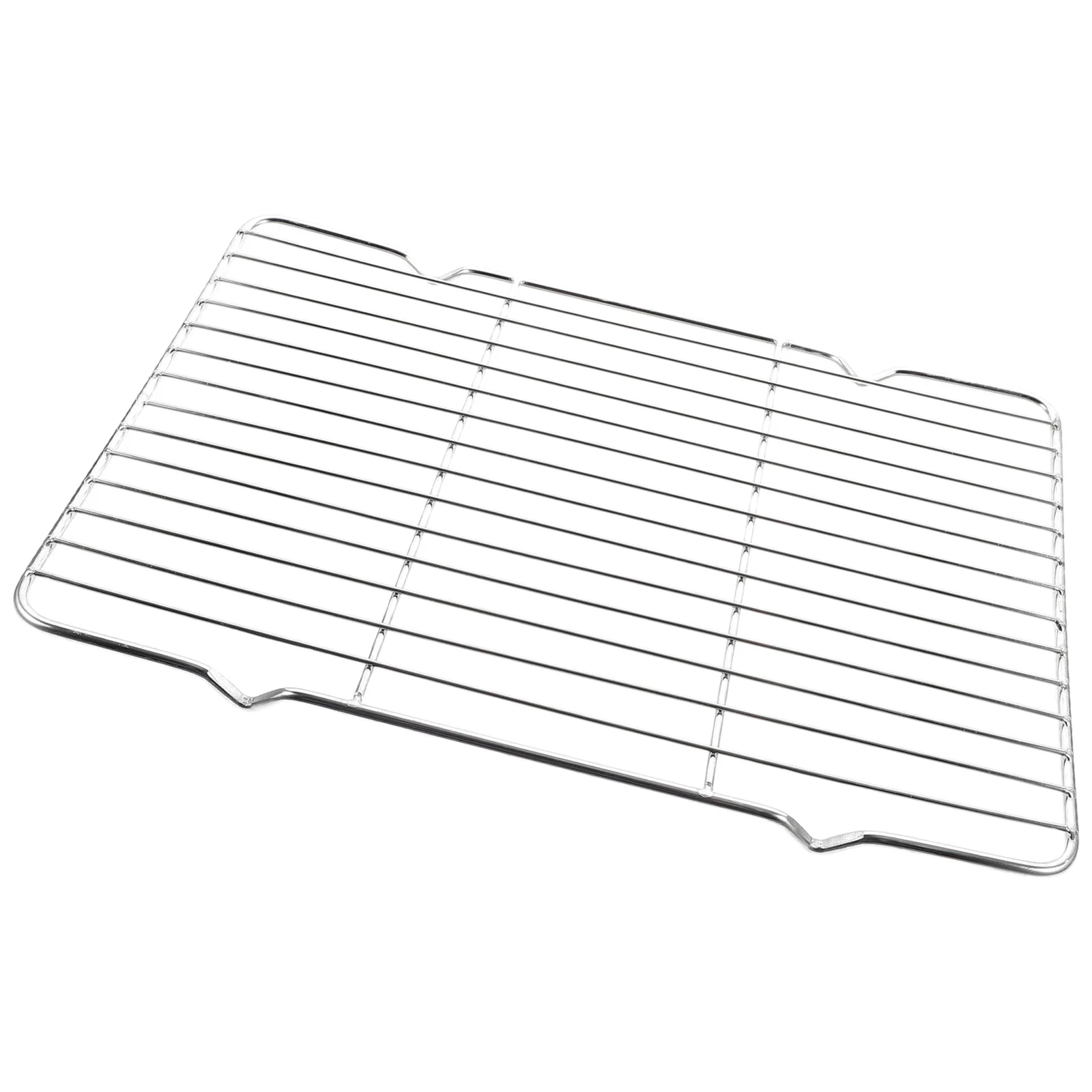 

Grilling Platter Baking Cooling Rack Wire for Racks Barbecue Cookie Cooking Oven Use with Pan Silver