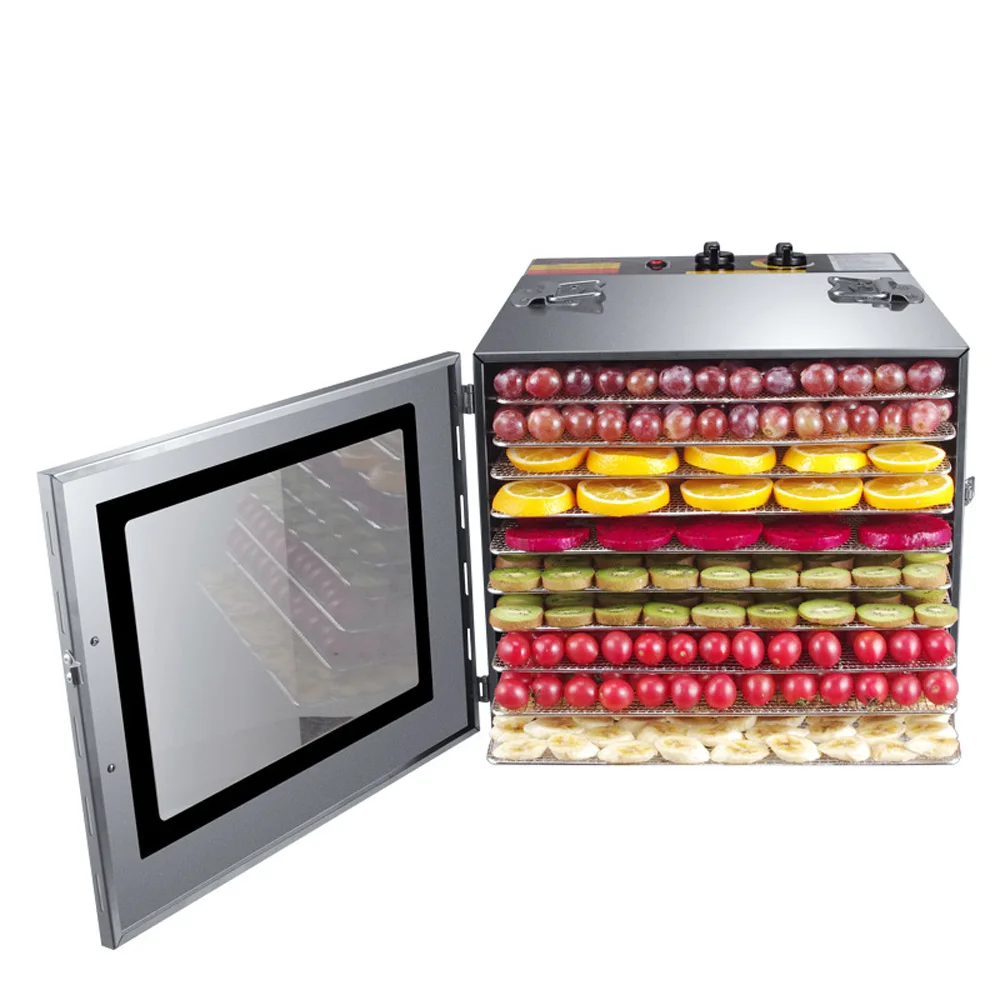 Commercial ผลไม้และผัก Dehydrator อาหารเครื่องเป่าในครัวเรือนยาอาหาร Dehydrator สแตนเลส Dehydration Air Dryer