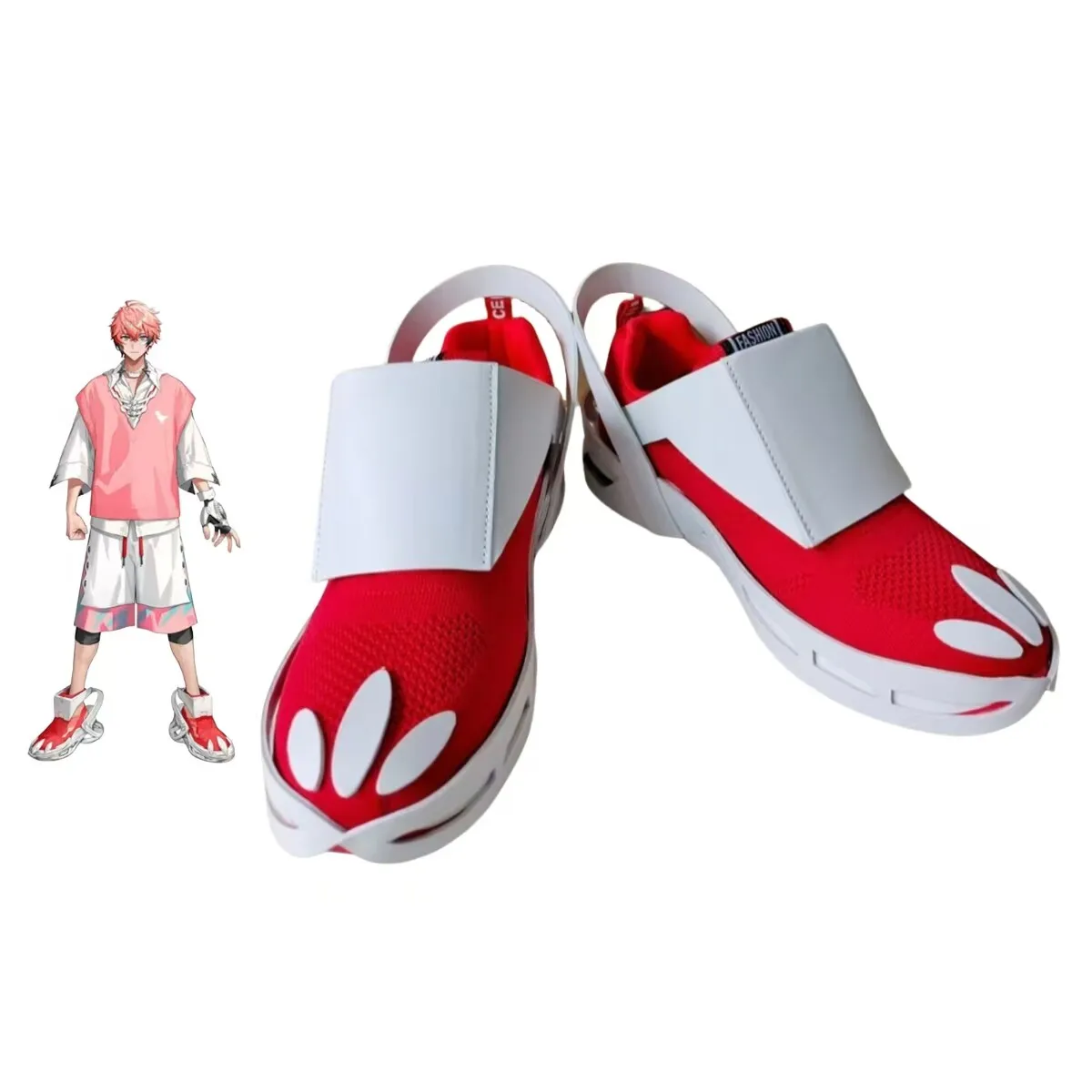 

Virtual YouTuber Akagi Wen Cosplay Shoes Halloween Accessory Boots