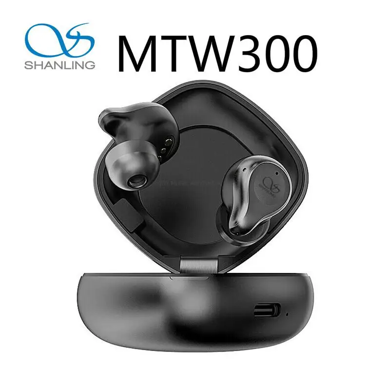 

Shanling MTW300 TWS Bluetooth Earphones True Wireless Dynamic Hifi Music IPX7 Waterproof Earbuds Up To 35 Hours Battery Life