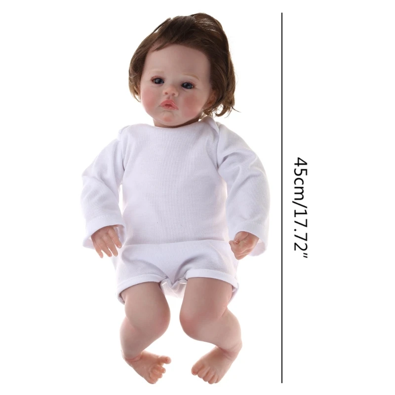 Baby Dolls Full Body Silicone Girl Real Looking Toddler Toy for Kids