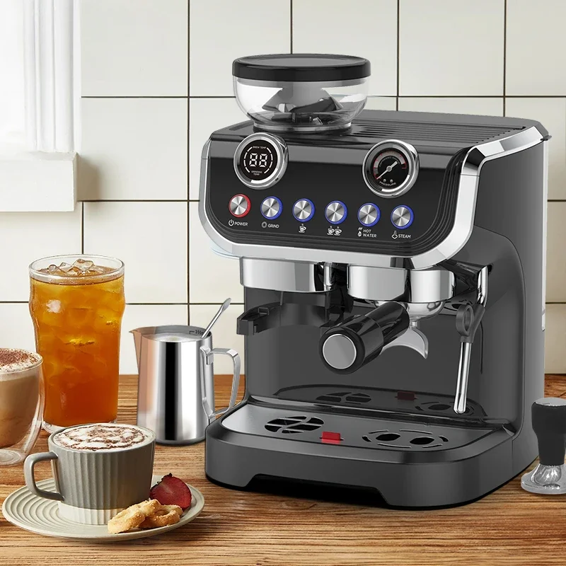 -19Bar Cafe Maschine Espresso Kaffeemaschine Kaffeemaschine Kaffeemühle Auto Tasse Dispanser Für Kaffeemaschine