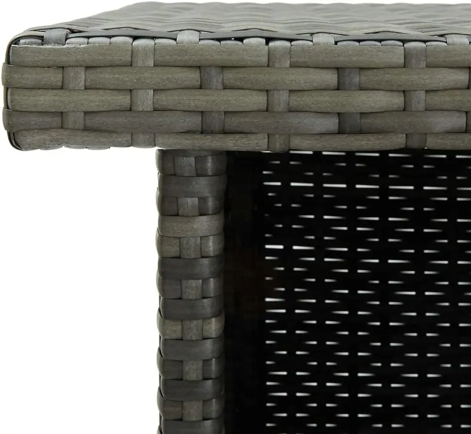 (Fast Delivery) Dining Table, Dining Room Table,Desk For Living Room, Dining Room,Corner Bar Table Gray 39.4""X19.7""X41.3""