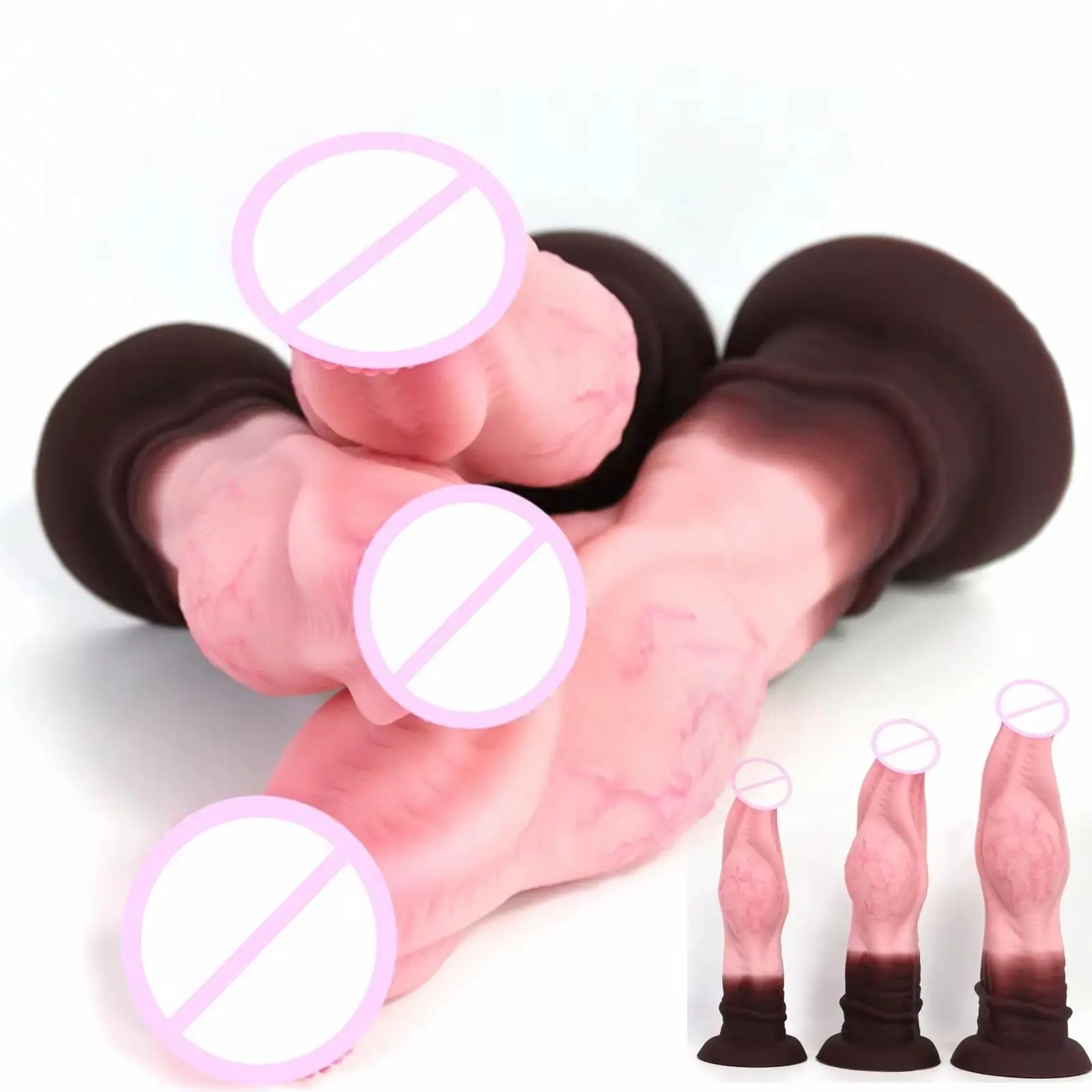 Horse Knot Anal Butt Plug Dildo Big Butt Dilator Huge Anal Butt plugs Dildos prostate Massager BDSM Adult Sex Toys For Women Men