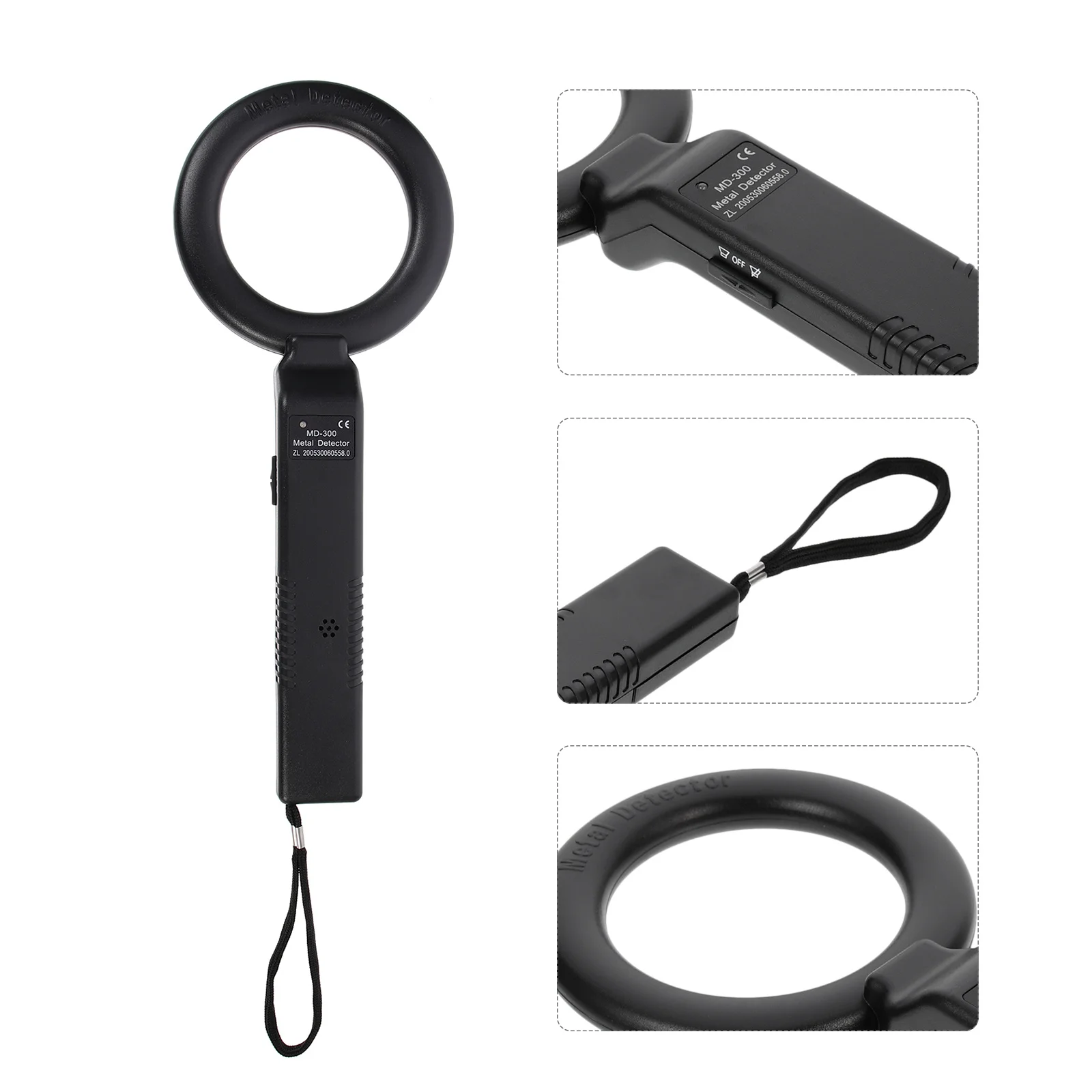 Handheld Metal Premium Sturdy Build High Accuracy Security Detection for Hotel Room Inspection Outdoor Metal Finding