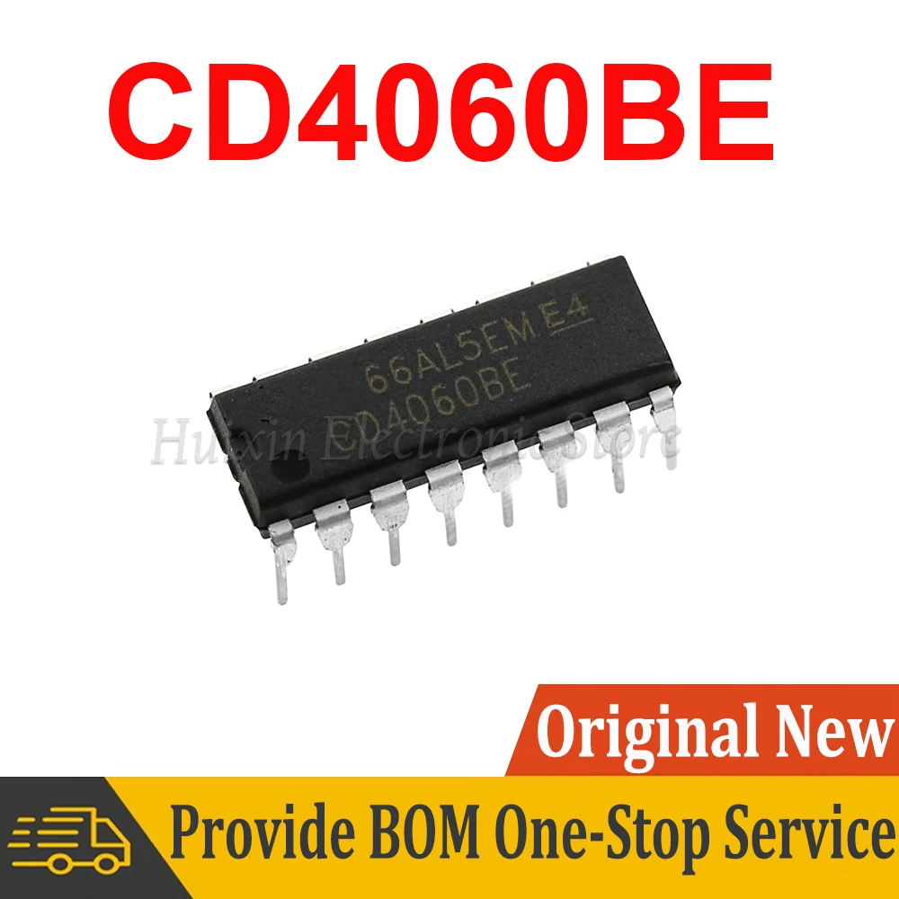 

10PCS CD4060BE DIP16 CD4060 4060BE DIP-16 DIP New and Original IC Chipset