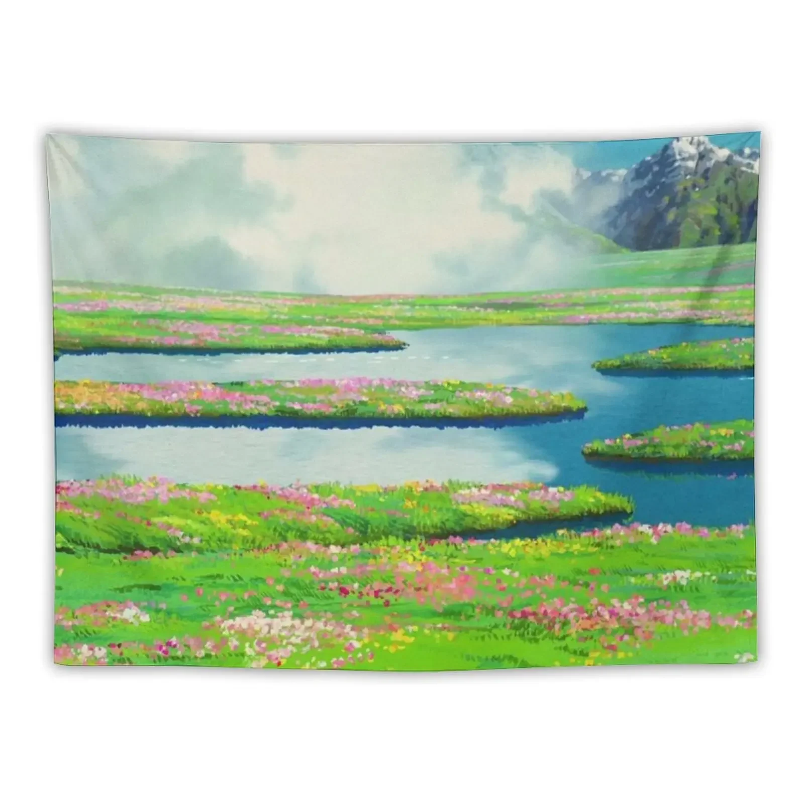 

Anime landscape Tapestry Wall Coverings Decor For Bedroom Decorative Wall Tapestry