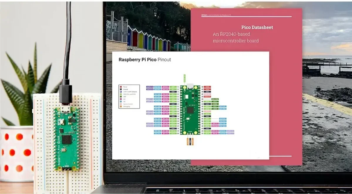НОВЫЙ комплект платы разработки Raspberry Pi PICO RP2040 для программирования microPython
