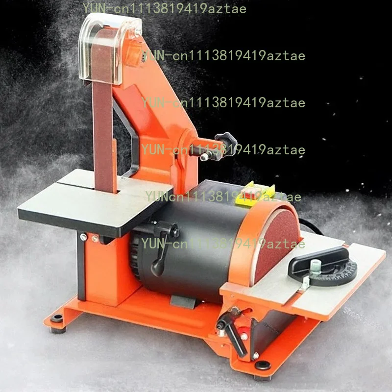 350W Copper Motor Belt Sander, Benchtop Sanding & Grinding Machine for Woodworking & Metal