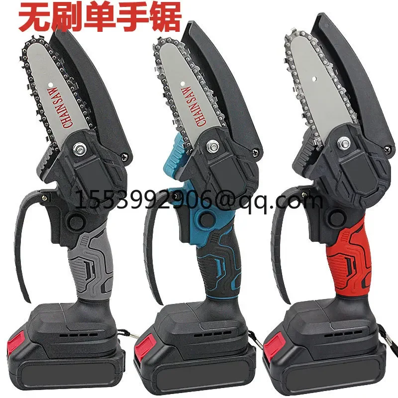 

Electric pruning saw handheld rechargeable lithium battery woodworking small logging saw electric chain saw garden