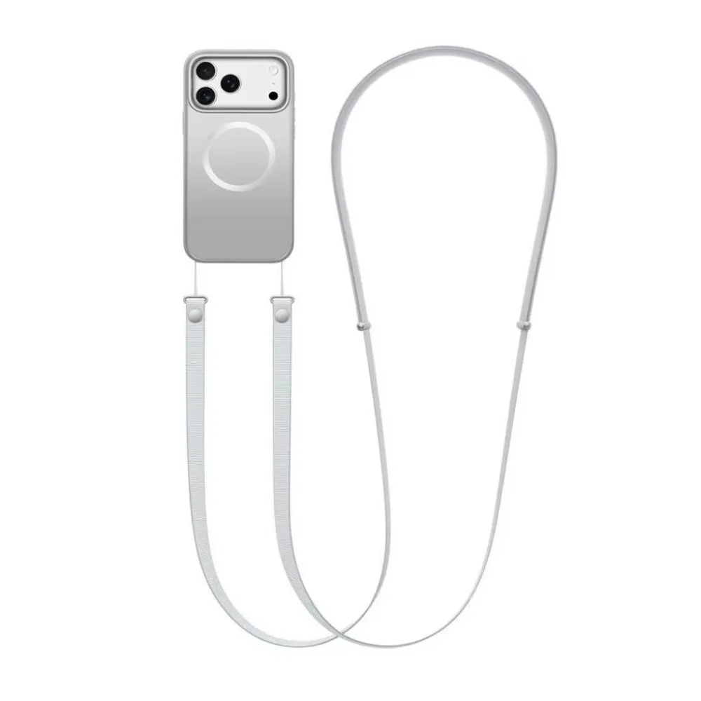 الأصلي 1:1 المغناطيسي Crossbody الأشرطة جراب هاتف الحبل آيفون 17 برو ماكس قابل للتعديل الرقبة حزام متعدد الوظائف الحبل #5