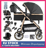 Baby Stroller 3 in 1, Baby Stroller, Stroller 0 to 3 Years, light Stroller, Portable Stroller, 3 in 1, Newborn Stroller, Baby Accessory, folk Stroller, reclinning Stroller