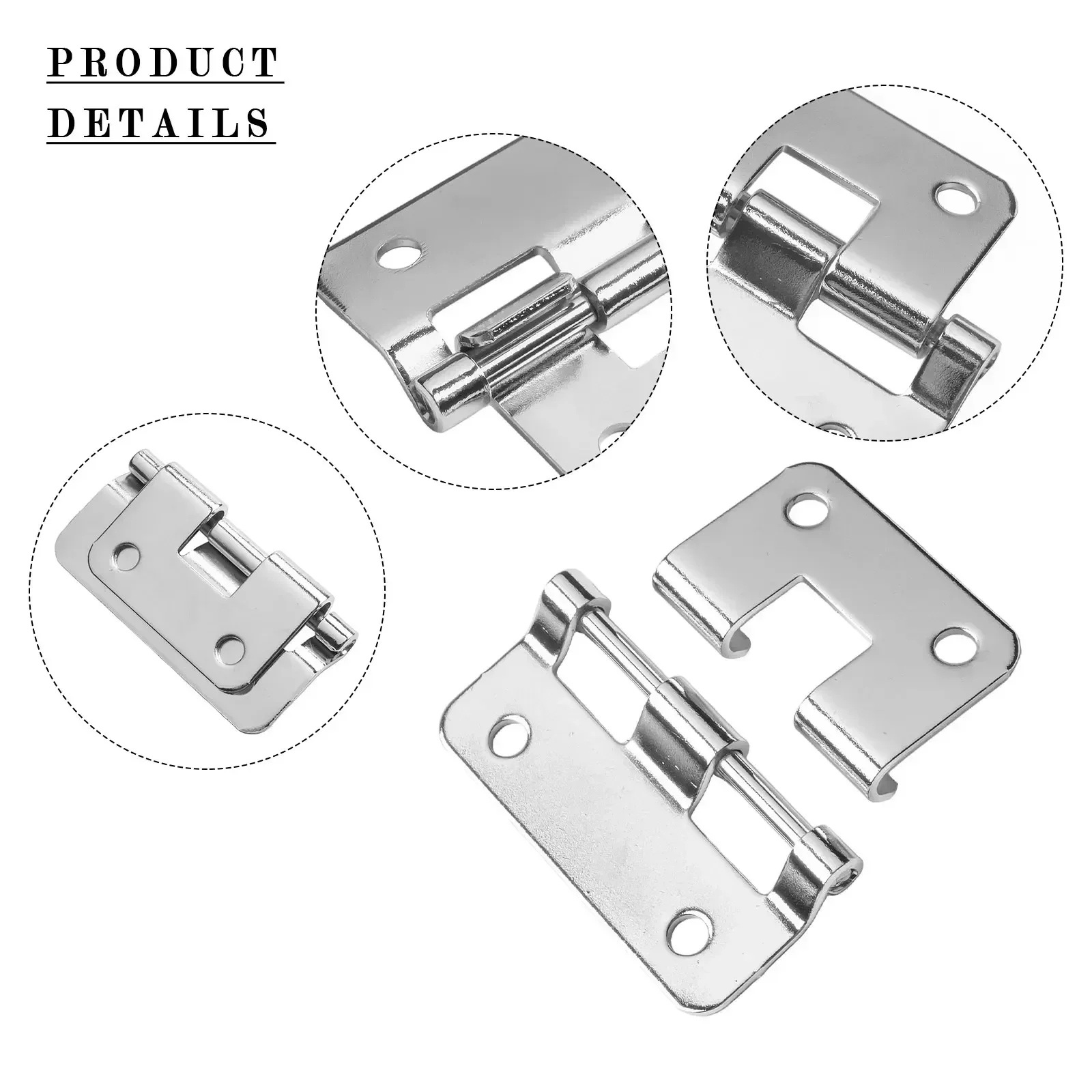 Furniture Stainless Steel Detachable Adjustable Removable Flap Hinge Spring Latch Door Hinge Door Limit Hinge Accessories