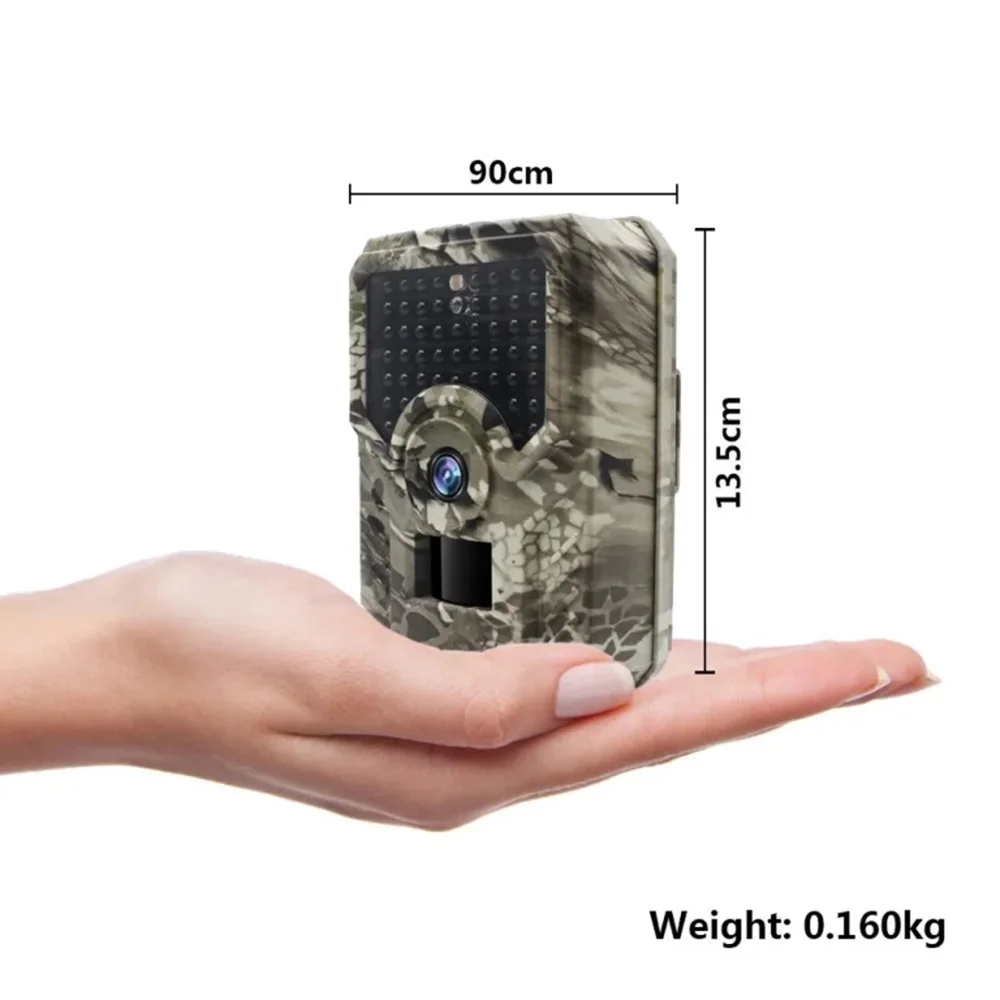 PR200A 1080P 20MP HD Infrared Hunting Game Camera 120 Degrees with Ultra-long Standby Time for Farm Orchard Monitoring Video