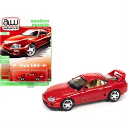 1/64 AWAUTO World  Toyota SUPRA 1995 Collection of die cast alloy trolley model ornaments