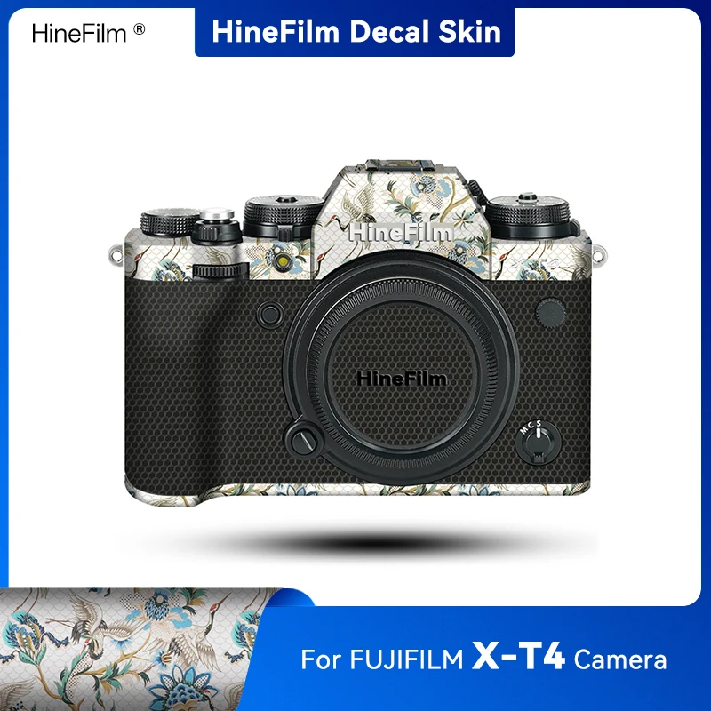 

Hinefilm Skin for Fujifilm X-T4 Camera Decal Skin Wrap Cover for Fuji XT 4 Camera Sticker XT4 Protective Cover Film