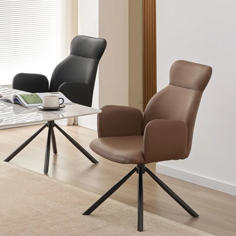 New European-Style Office Chair Comfortable Long-Sitting Swivel Home Bedroom Computer Chairs