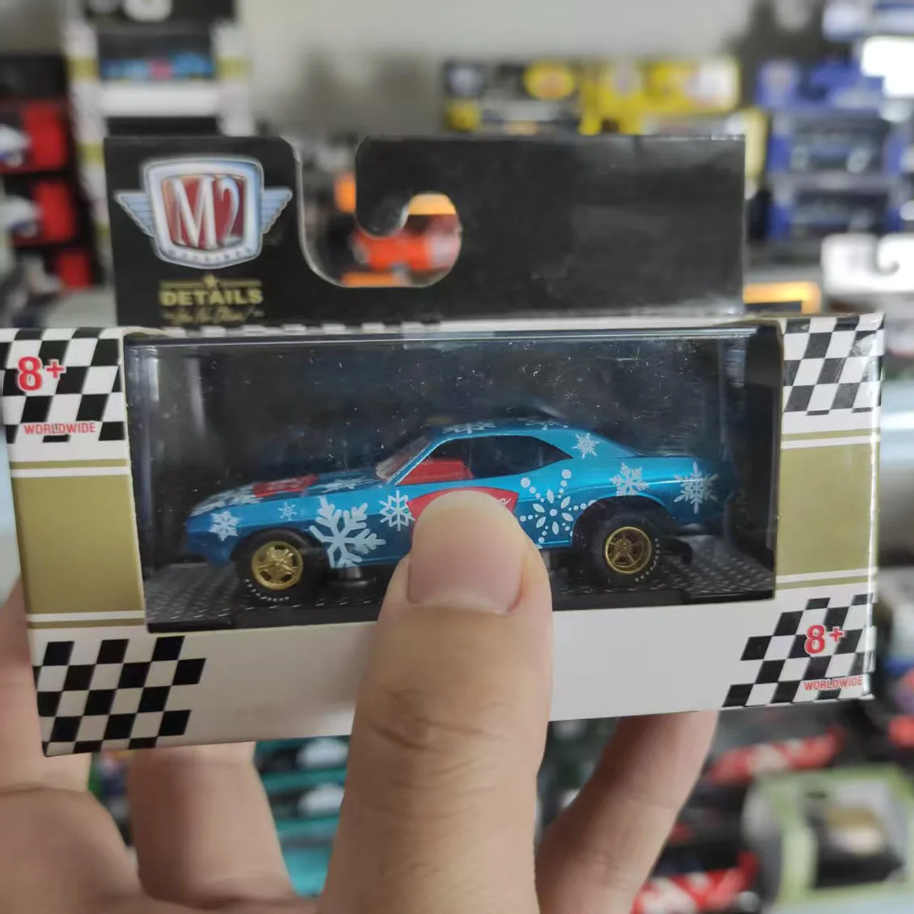 

Литая под давлением модель автомобиля Dodge Challenger из сплава M2 в масштабе 1/64, Коллекционная игрушка в подарок