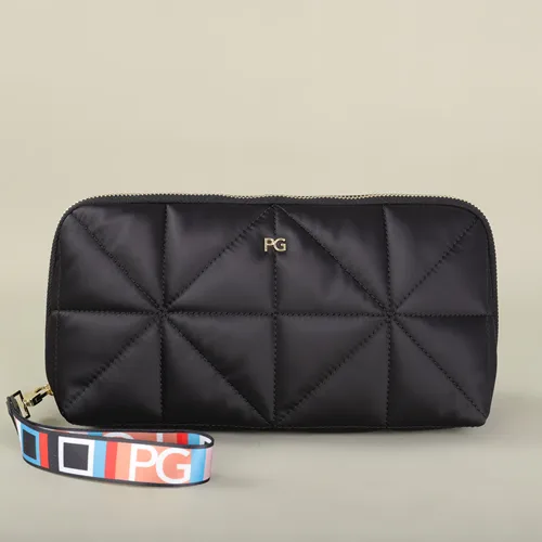 Imagen 1 del producto PG tela de nailon multifuncional impermeable plegable nuevo diseño de moda portátil fácil de llevar bolso de cosméticos