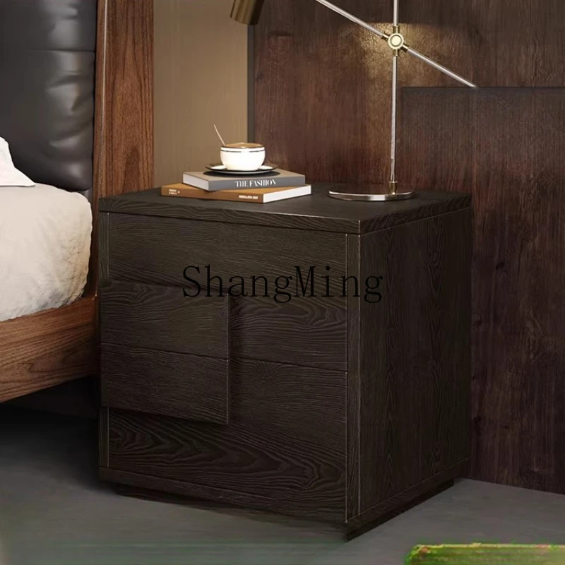 

SM new high-end storage storage cabinet bedroom home furniture simple bedside table