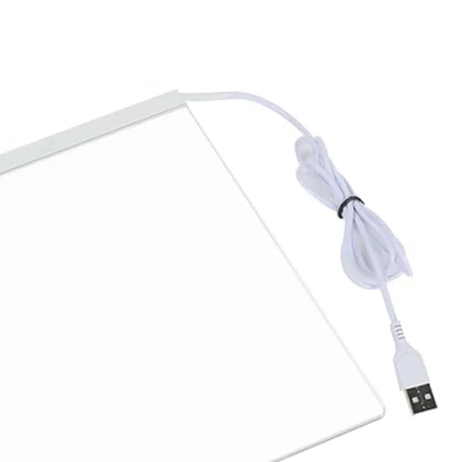 Placa de notas com placa de mensagens LED colorida com placa acrílica de apagamento a seco de 5 canetas