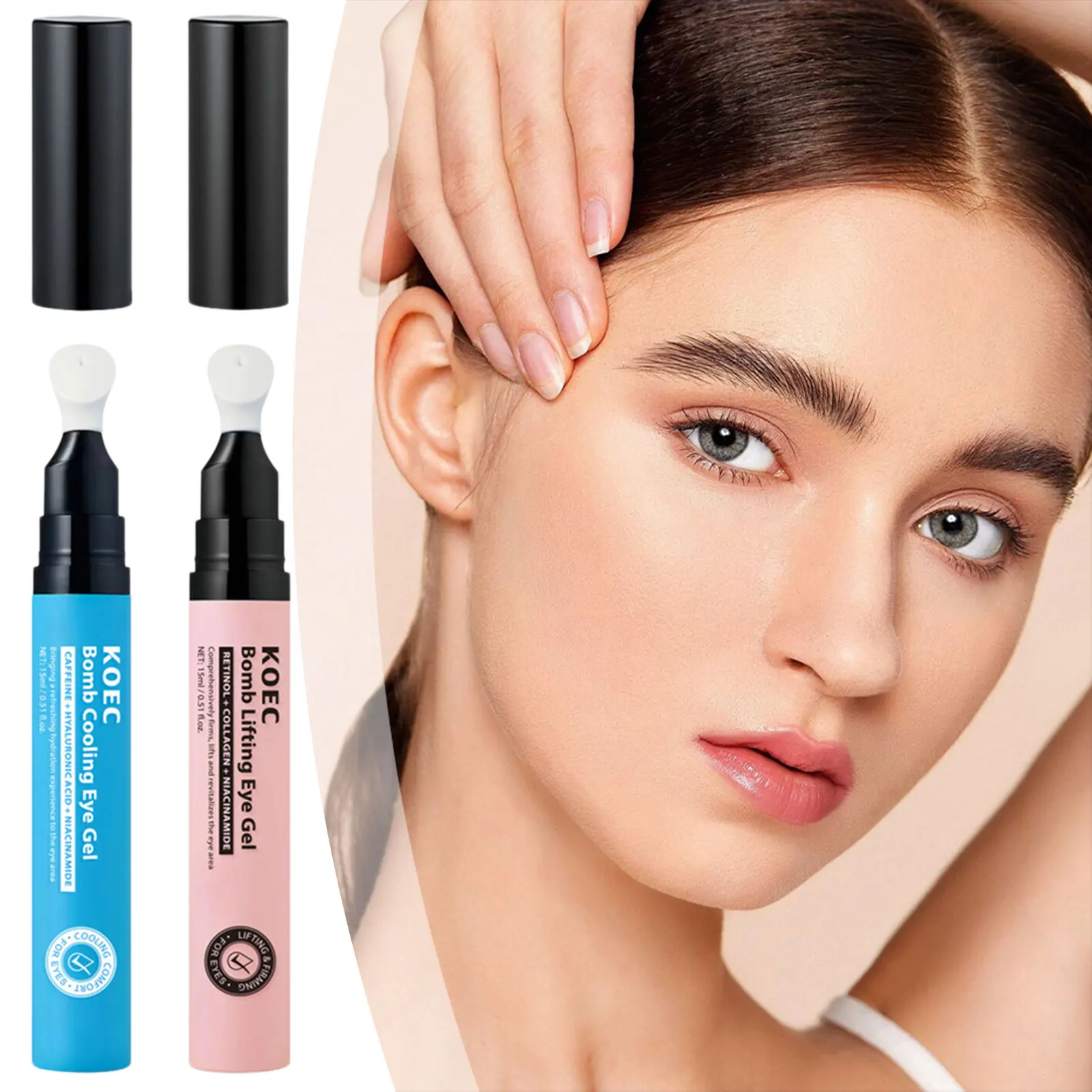 

Увлажняющий гель-сироватка для глаз, крем от морщин, темных кругов, повышает устойчивость, восстанавливает молодежный контур глаз, вечернее восстановление и восстановление