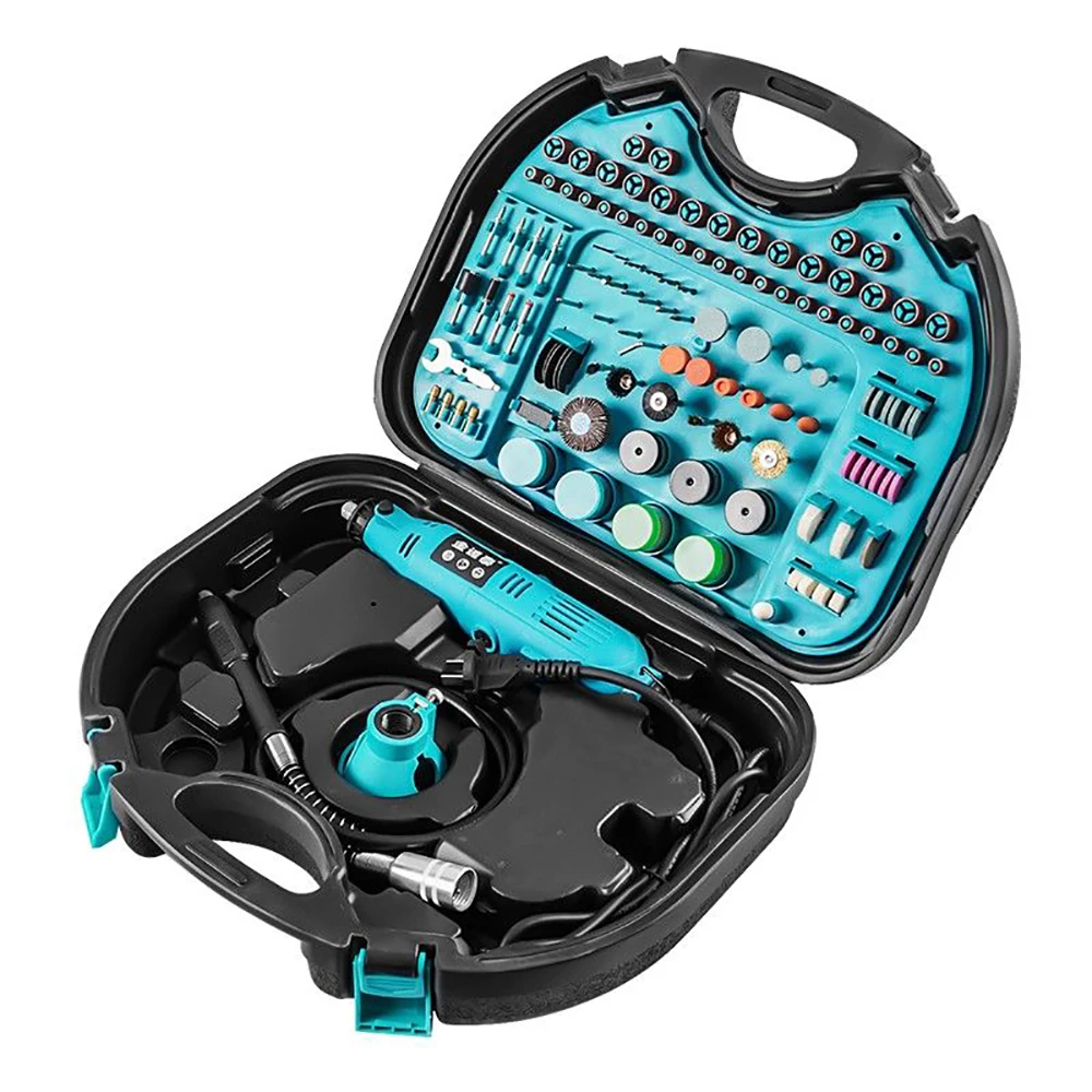 

220V-50HZ Small Handheld Grinder Set, Jade and Wood Carving Electric Polishing and Cutting Tools 8000~30000R/MIN