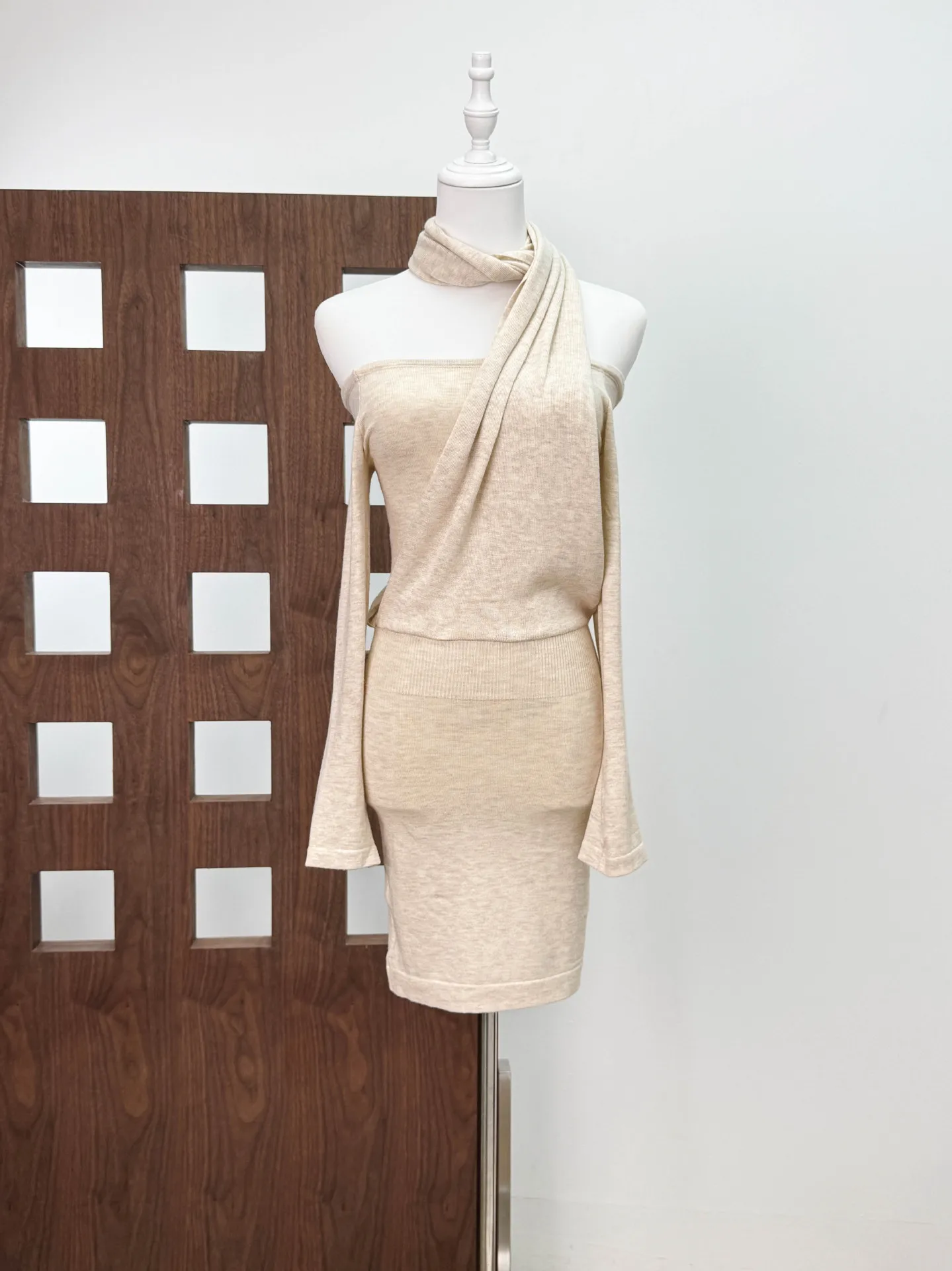 

Сексуальное весенне-зимнее модное вязаное эластичное короткое платье, элегантное женское платье с открытыми плечами, вечерняя одежда, вечернее платье на день рождения