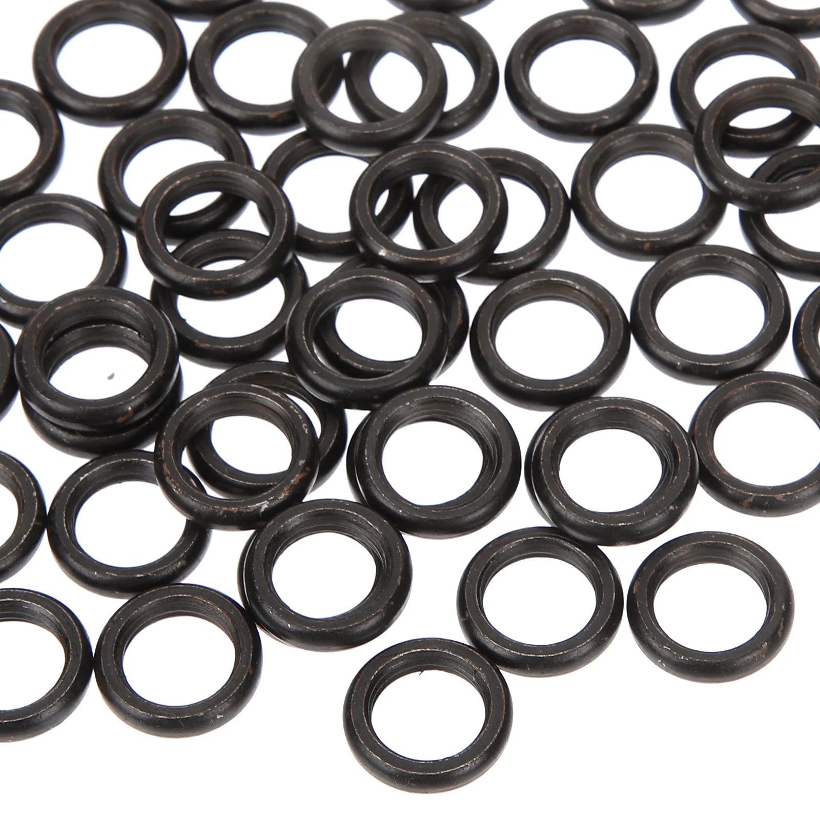 50 Uds M10 anillo de cuello redondo soporte de pantalla de lámpara de acero enchufe de luz de repuesto piezas de lámpara accesorios M10 anillo de soporte de luz