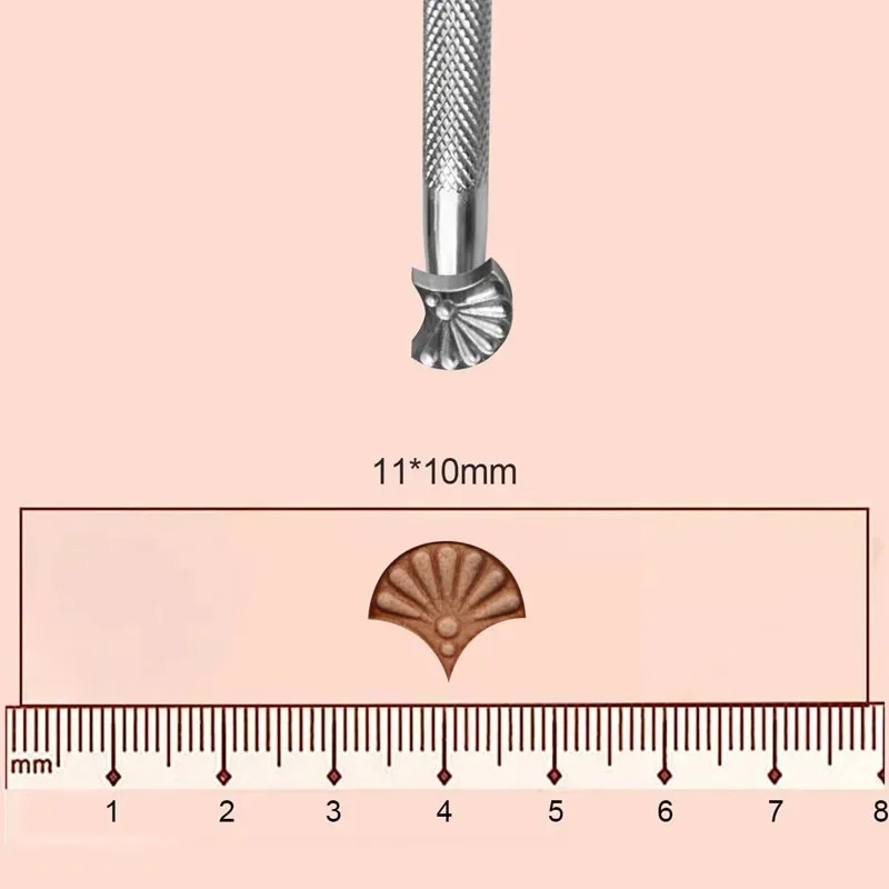 

Инструмент для тиснения по коже из нержавеющей стали 304 — 7-лепестковый узор «Арабеска» для рукоделия и кожи растительного дубления