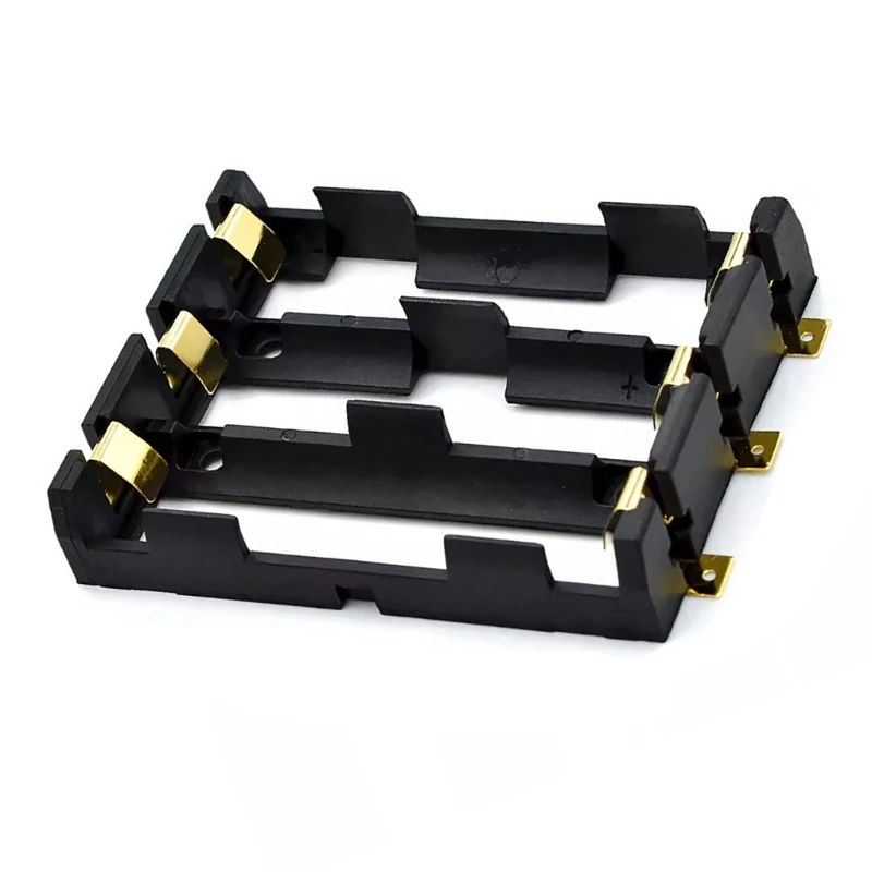 R91A DIY 3-слотовый/4-слотовый ящик для хранения литиевых батарей 18650 для использования при низких температурах