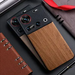 Case for Nubia Z60 Ultra Nubia Z60S Pro Nubia Z70 Ultra 5G funda bamboo wood pattern cover for nubia z70 ultra z60 z60s pro case