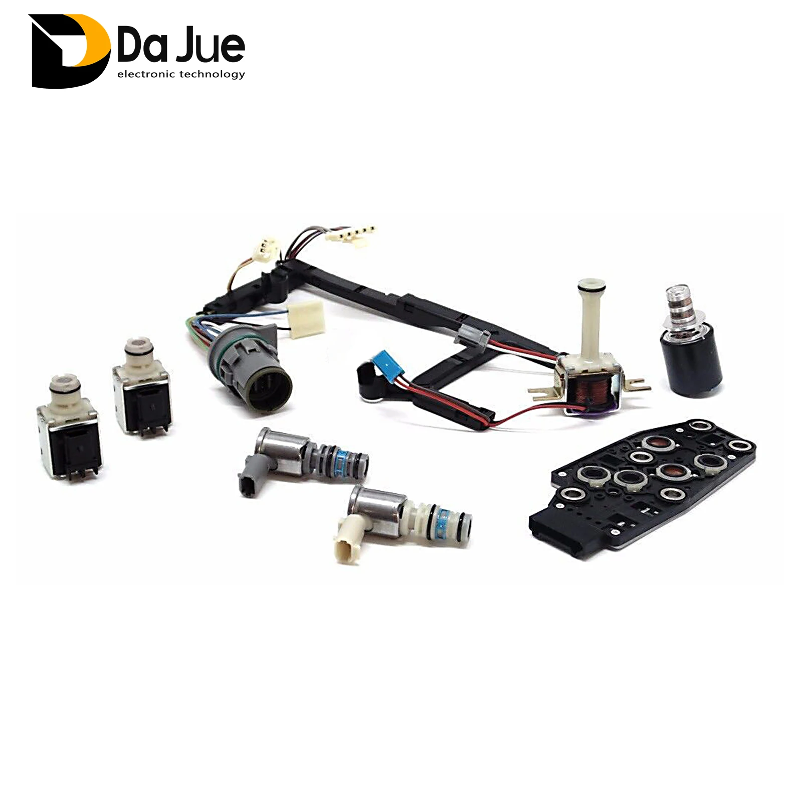 24212327 4L70E 4L60E Transmission Solenoid Valve With Wire Harness Kit For Hummer Chevrolet